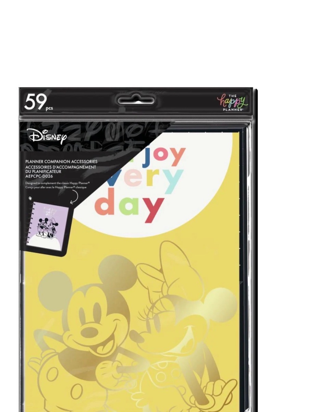 Disney Happy Planner Undated Accessory Pack - Ret $50